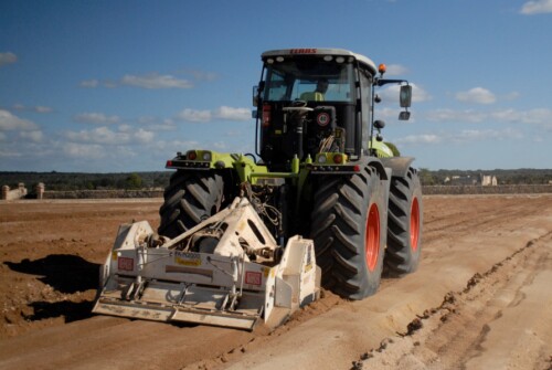 Claas xerion 5000 frantumapietre